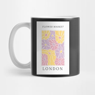 London Flower Market Botanical Mug